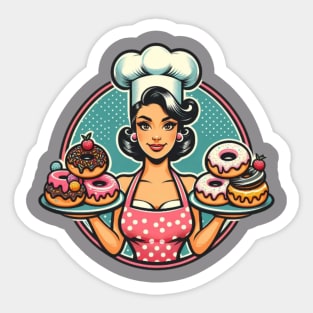 Donut Diva Sticker